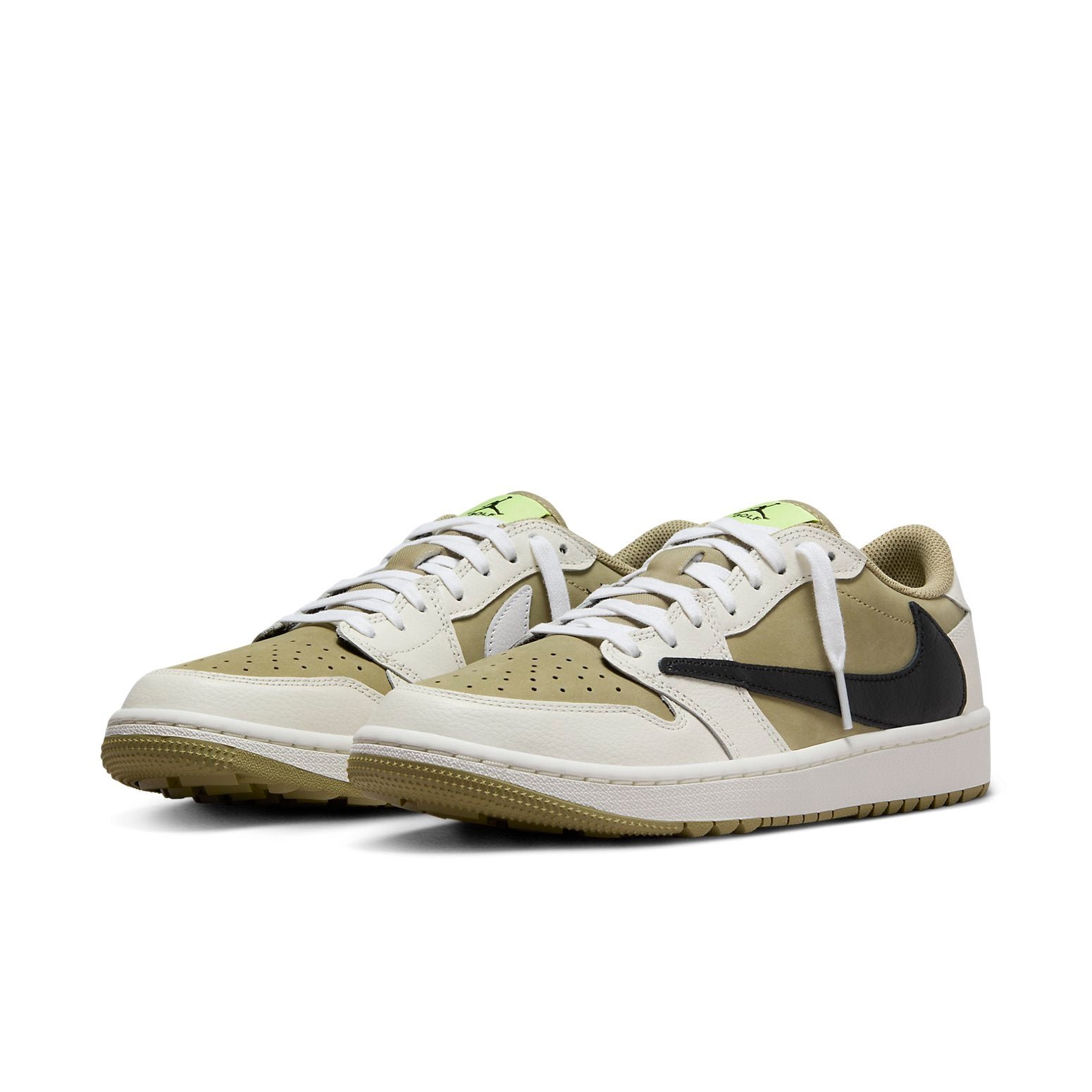 Air Jordan 1 Low Golf x Travis Scott 'Neutral Olive' - HouseofKickz