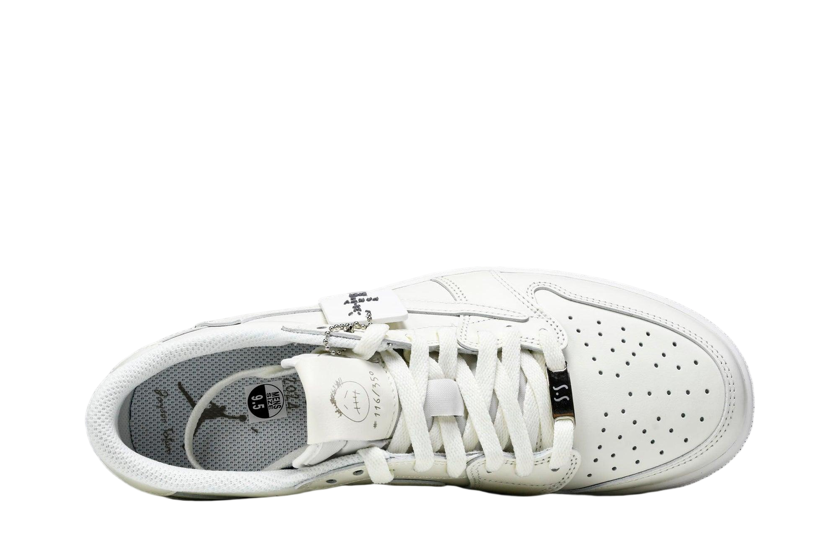 Air Jordan 1 Low OG X Travis Scott "White Party" - HouseofKickz