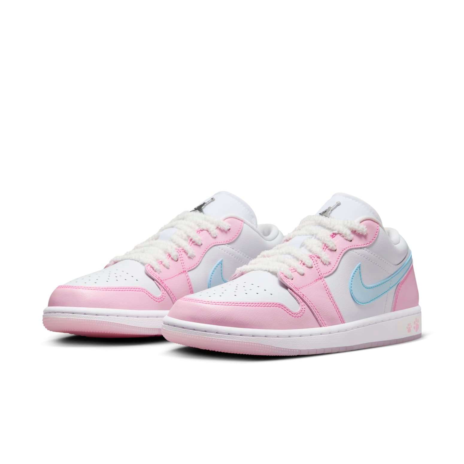 Air Jordan 1 Low SE 'Paw Print Pink Foam' - HouseofKickz