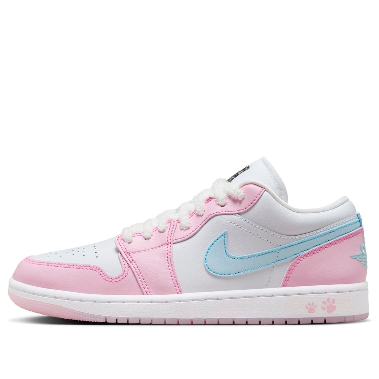 Air Jordan 1 Low SE 'Paw Print Pink Foam' - HouseofKickz