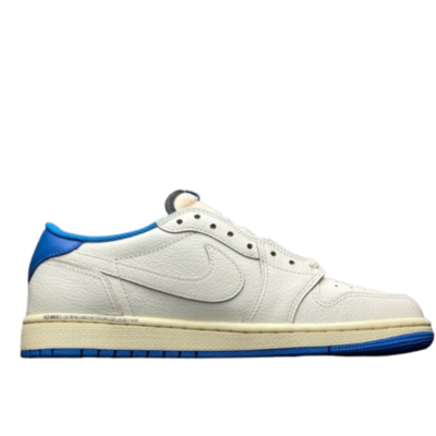 Air Jordan 1 Low x Travis Scott x Fragment 'Sail Military Blue' - HouseofKickz