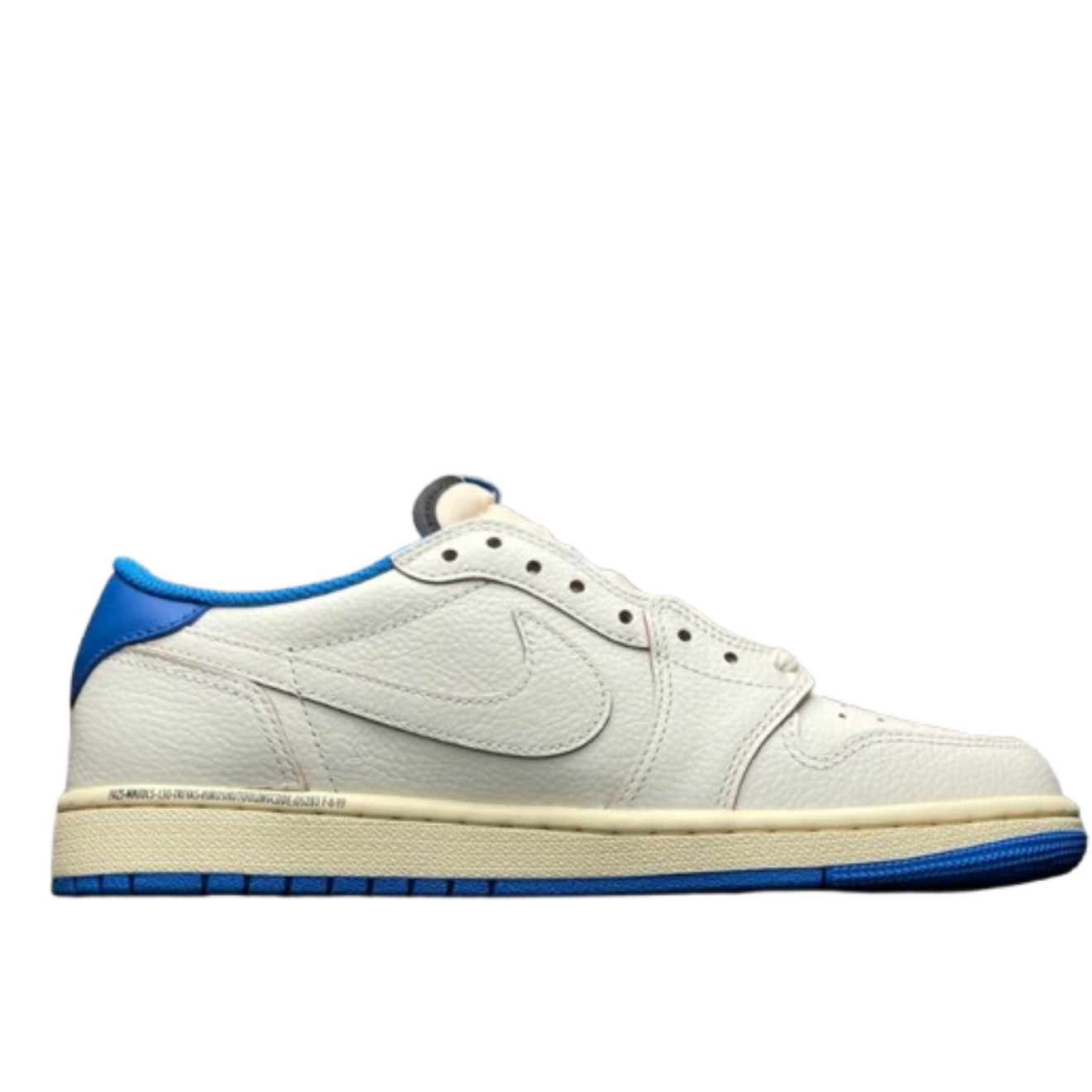 Air Jordan 1 Low x Travis Scott x Fragment 'Sail Military Blue' - HouseofKickz
