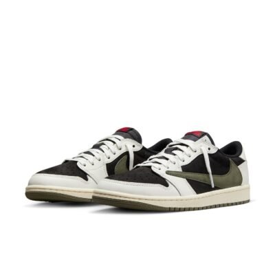Air Jordan 1 Retro Low OG SP x Travis Scott 'Olive' - HouseofKickz