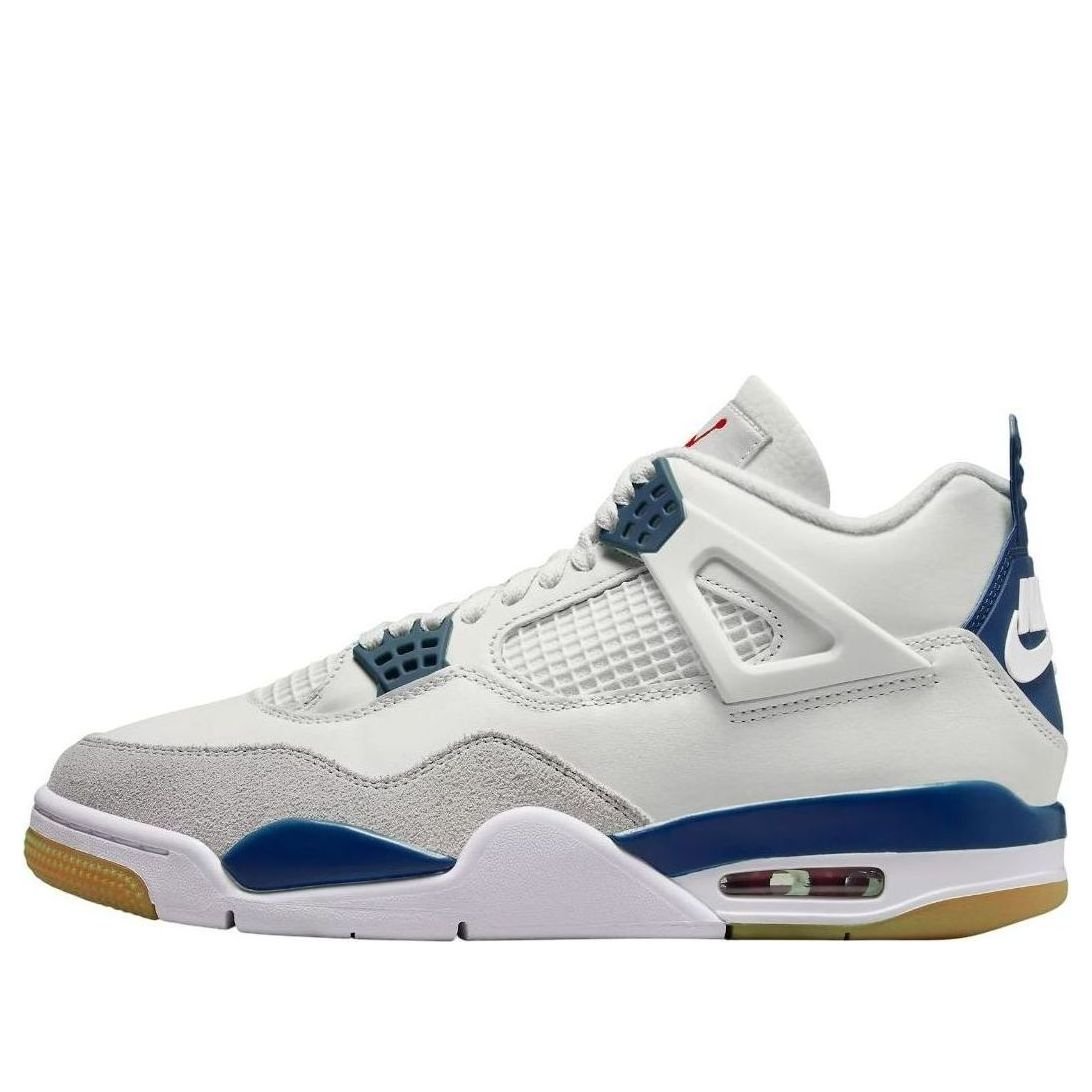 Air Jordan 4 Retro SB 'White Navy' - HouseofKickz