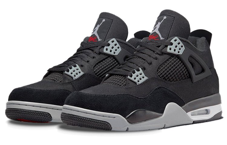 Air Jordan 4 Retro SE 'Black Canvas' - HouseofKickz