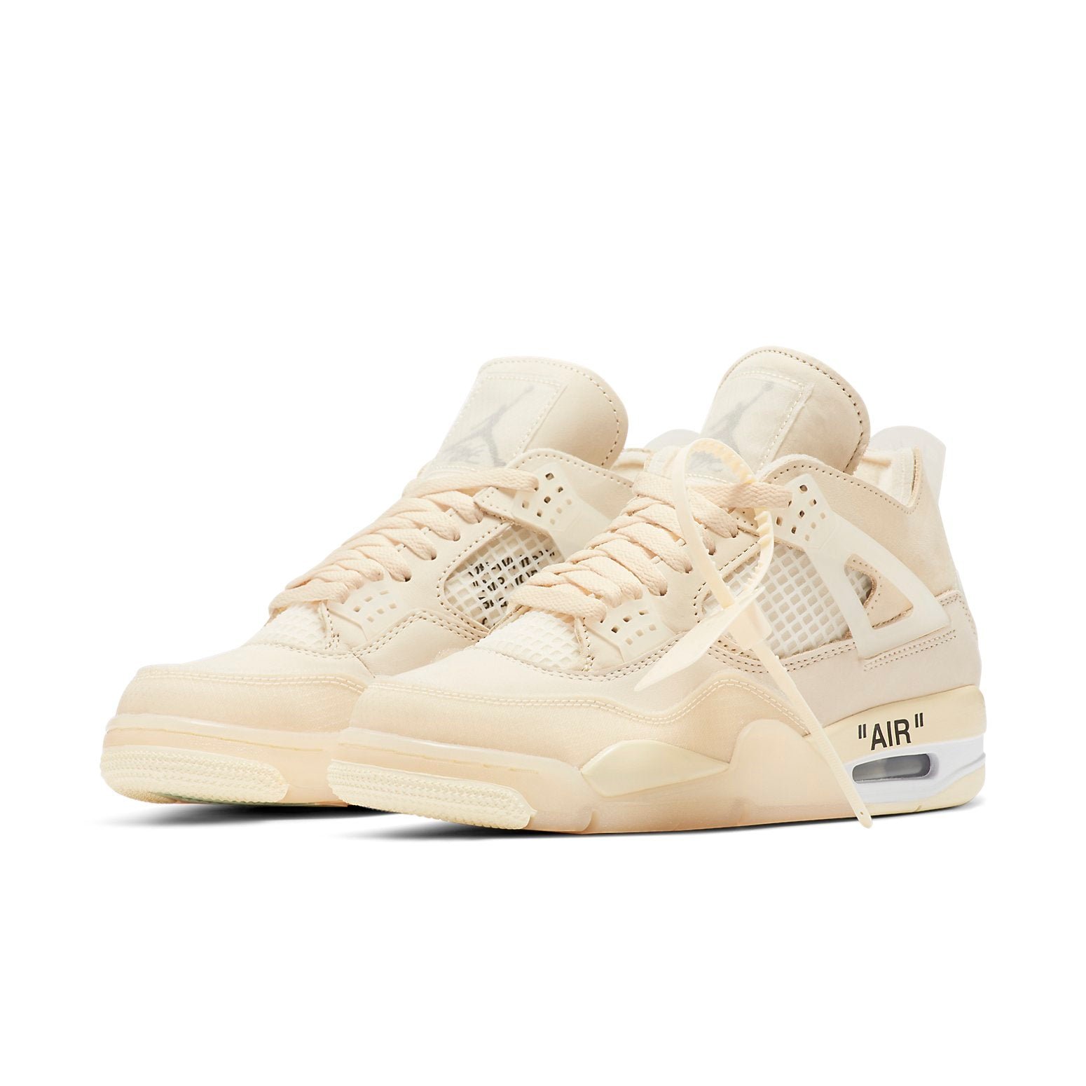 Air Jordan 4 x Off-White SP 'Sail' - HouseofKickz