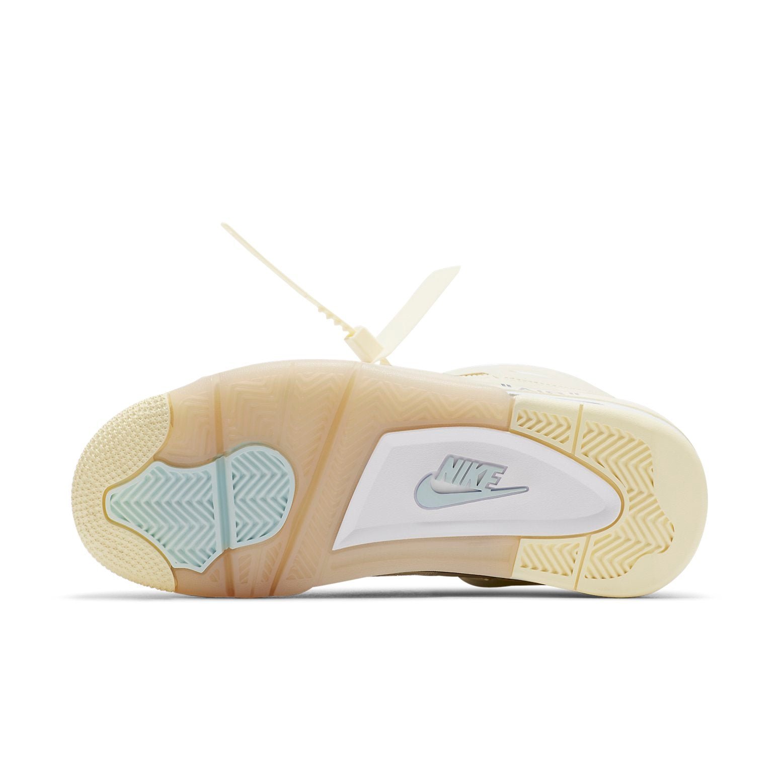 Air Jordan 4 x Off-White SP 'Sail' - HouseofKickz