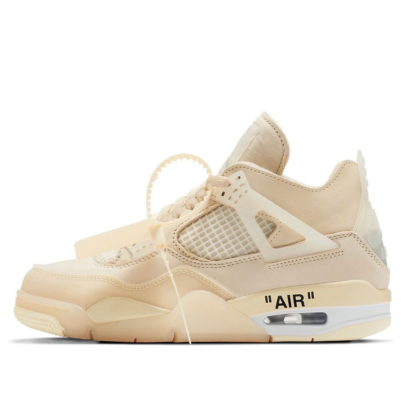 Air Jordan 4 x Off-White SP 'Sail' - HouseofKickz