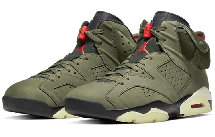 Air Jordan 6 Retro x Travis Scott 'Olive' - HouseofKickz