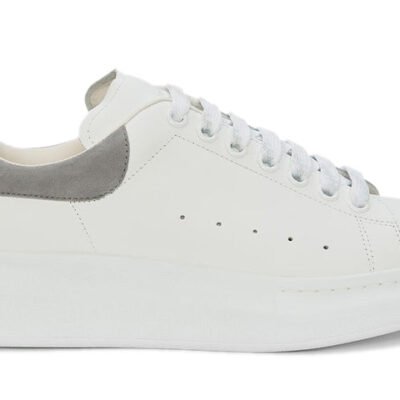Alexander McQueen Leather Sneakers ’Dark gray‘ - HouseofKickz