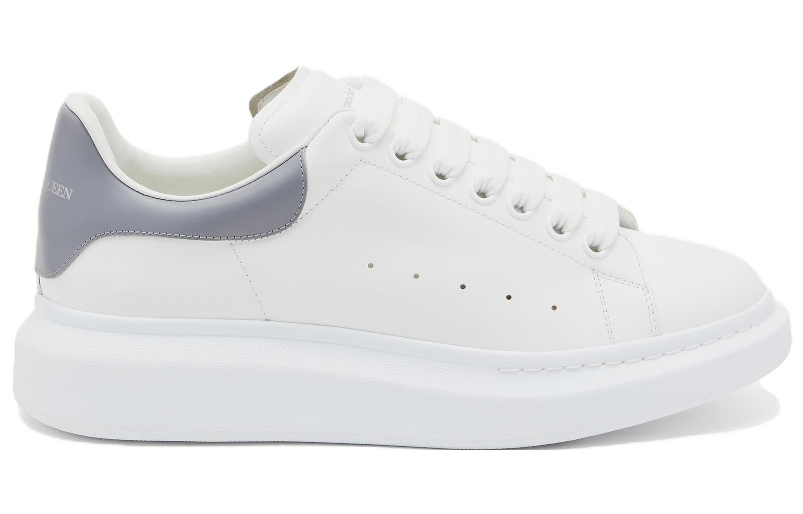 Alexander McQueen Leather Sneakers ’Leather gray‘ - HouseofKickz