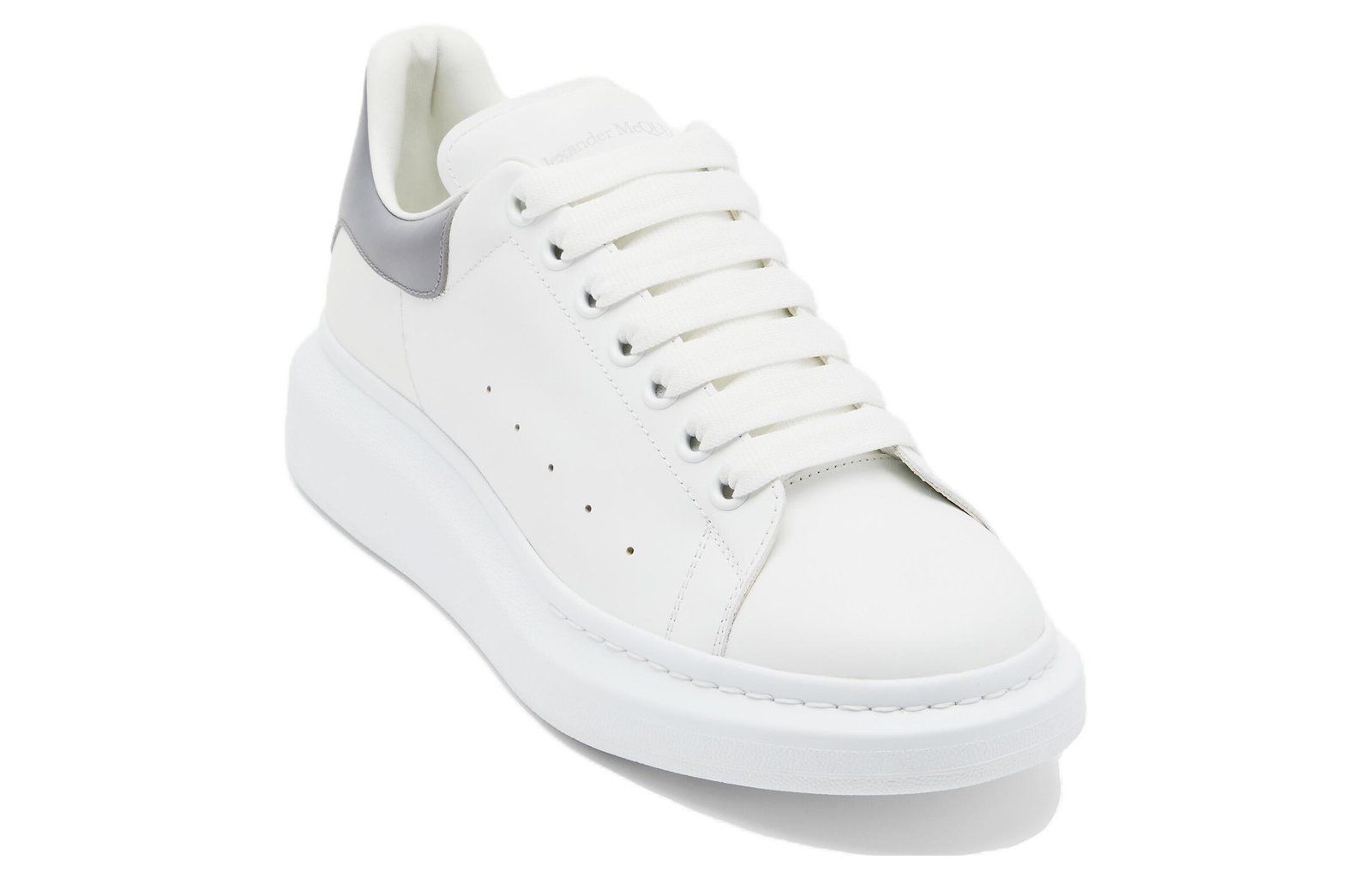Alexander McQueen Leather Sneakers ’Leather gray‘ - HouseofKickz