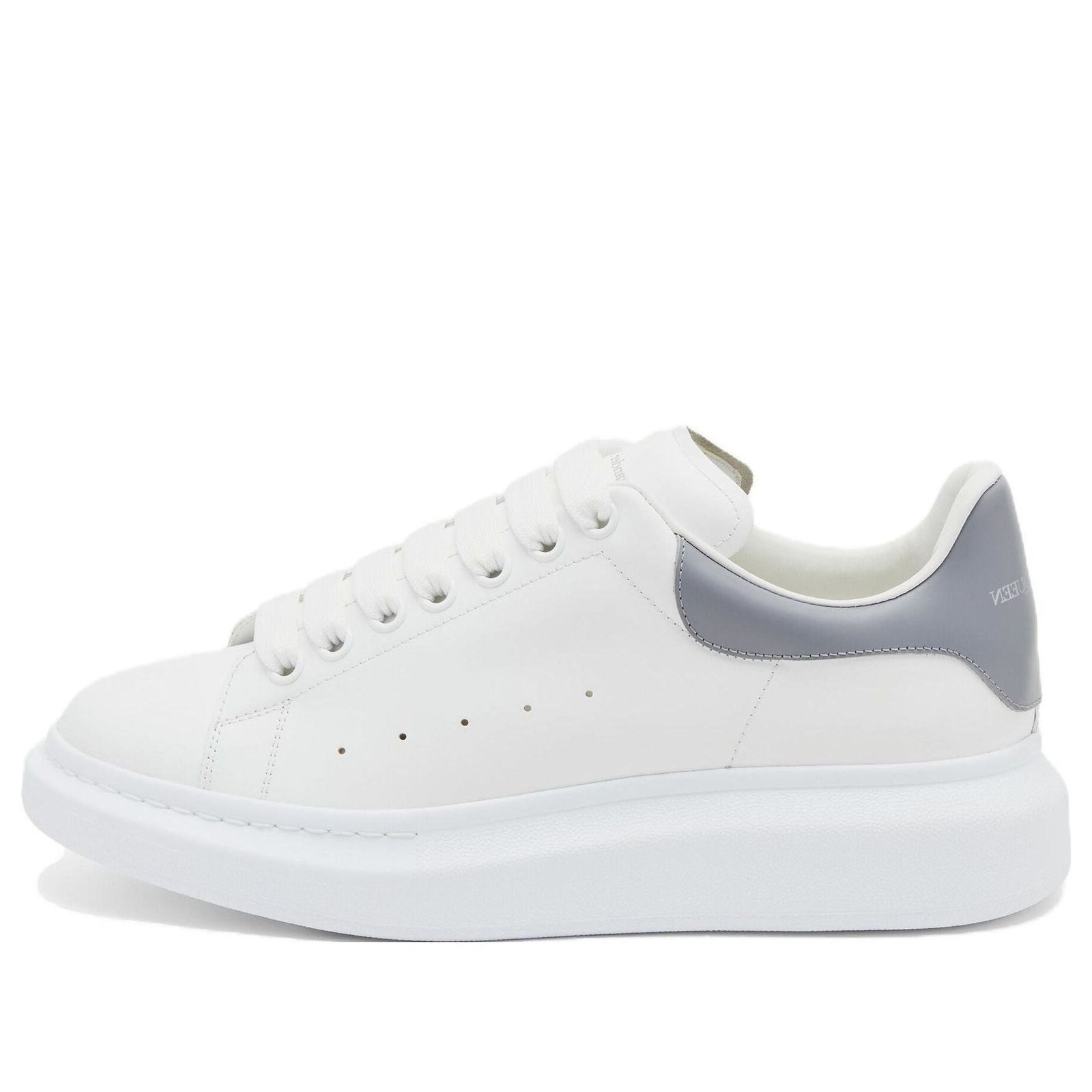 Alexander McQueen Leather Sneakers ’Leather gray‘ - HouseofKickz