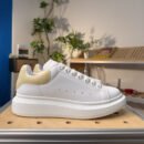 Alexander McQueen Oversized Sneaker 'White Beige' - HouseofKickz
