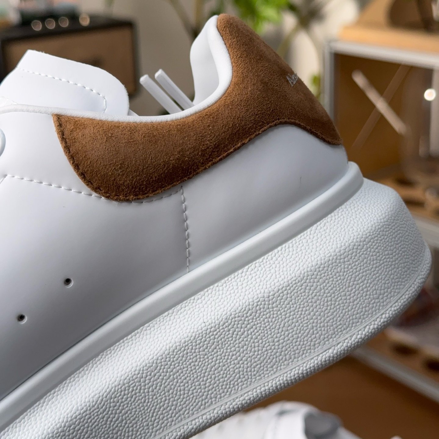 Alexander McQueen Oversized Sneaker 'White Mole' - HouseofKickz