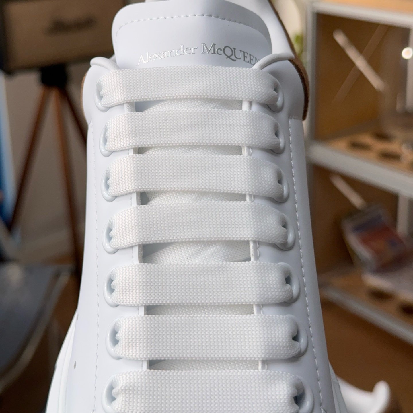Alexander McQueen Oversized Sneaker 'White Mole' - HouseofKickz