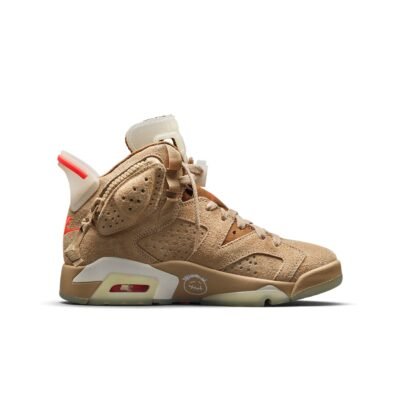 JordanAir Jordan 6 Retro x Travis Scott 'British Khaki' - HouseofKickz