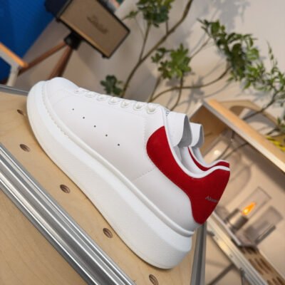 McQueen Oversized Leather Platform Sneakers - HouseofKickz
