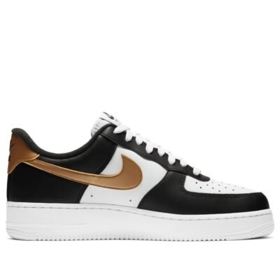 Nike Air Force 1 '07 'Black Gold' - HouseofKickz