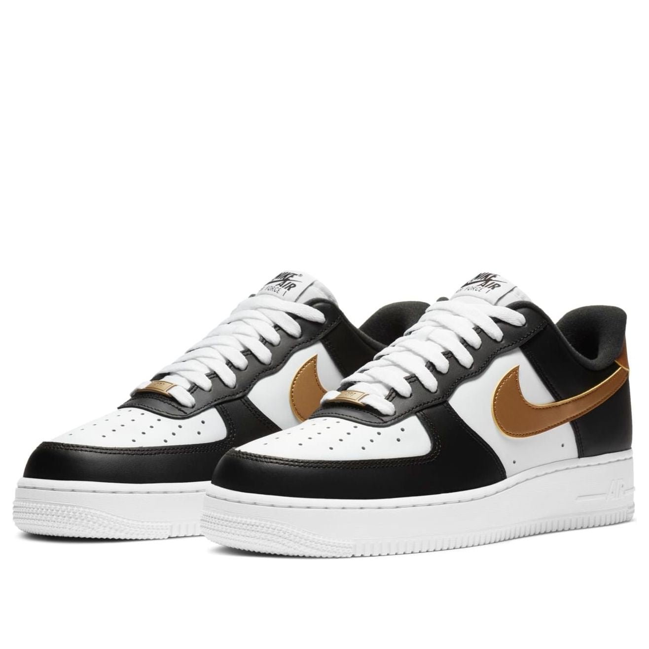 Nike Air Force 1 '07 'Black Gold' - HouseofKickz