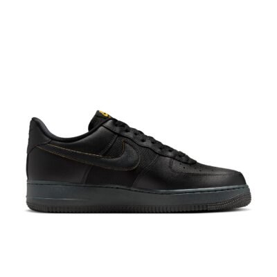 Nike Air Force 1 '07 'Black University Gold' - HouseofKickz