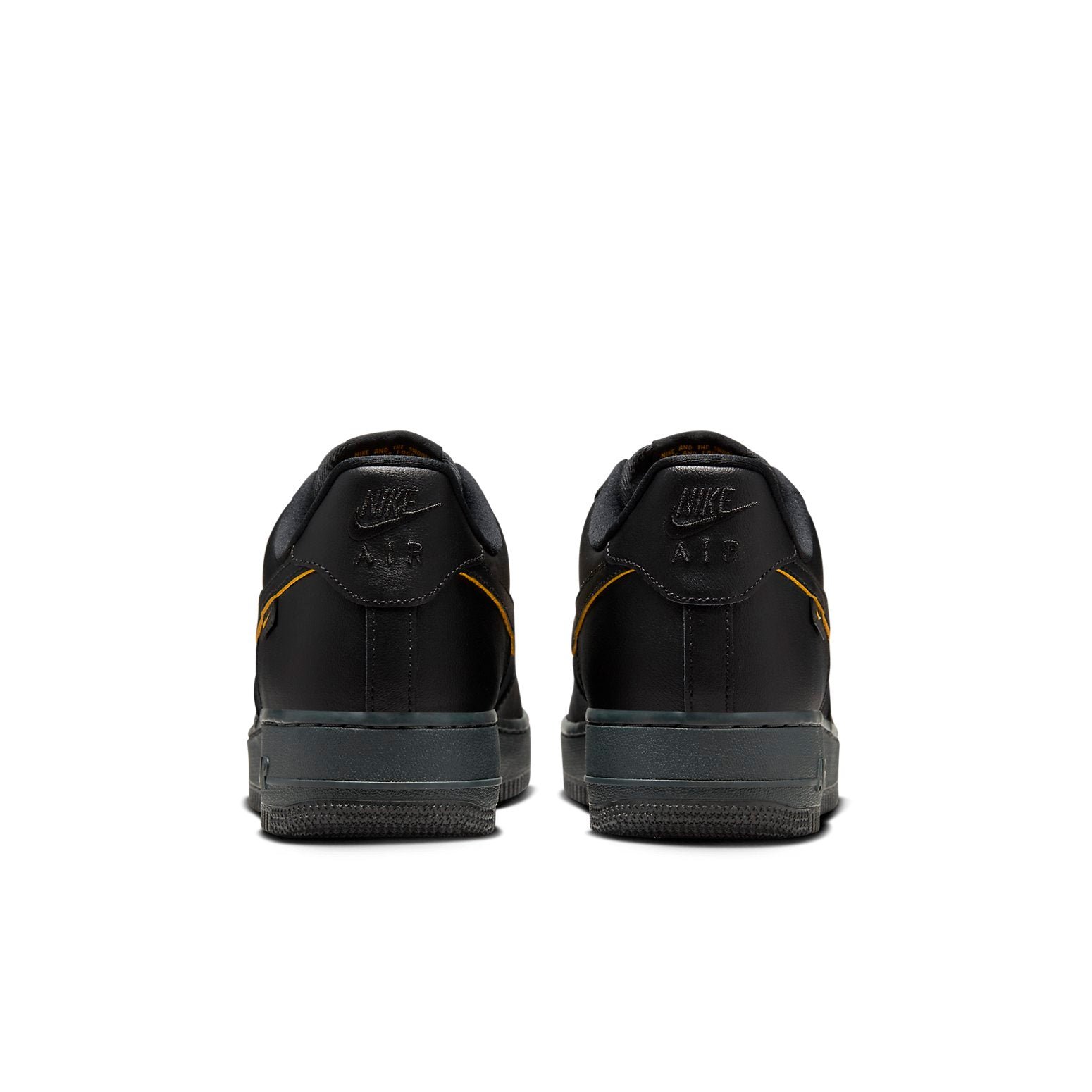 Nike Air Force 1 '07 'Black University Gold' - HouseofKickz
