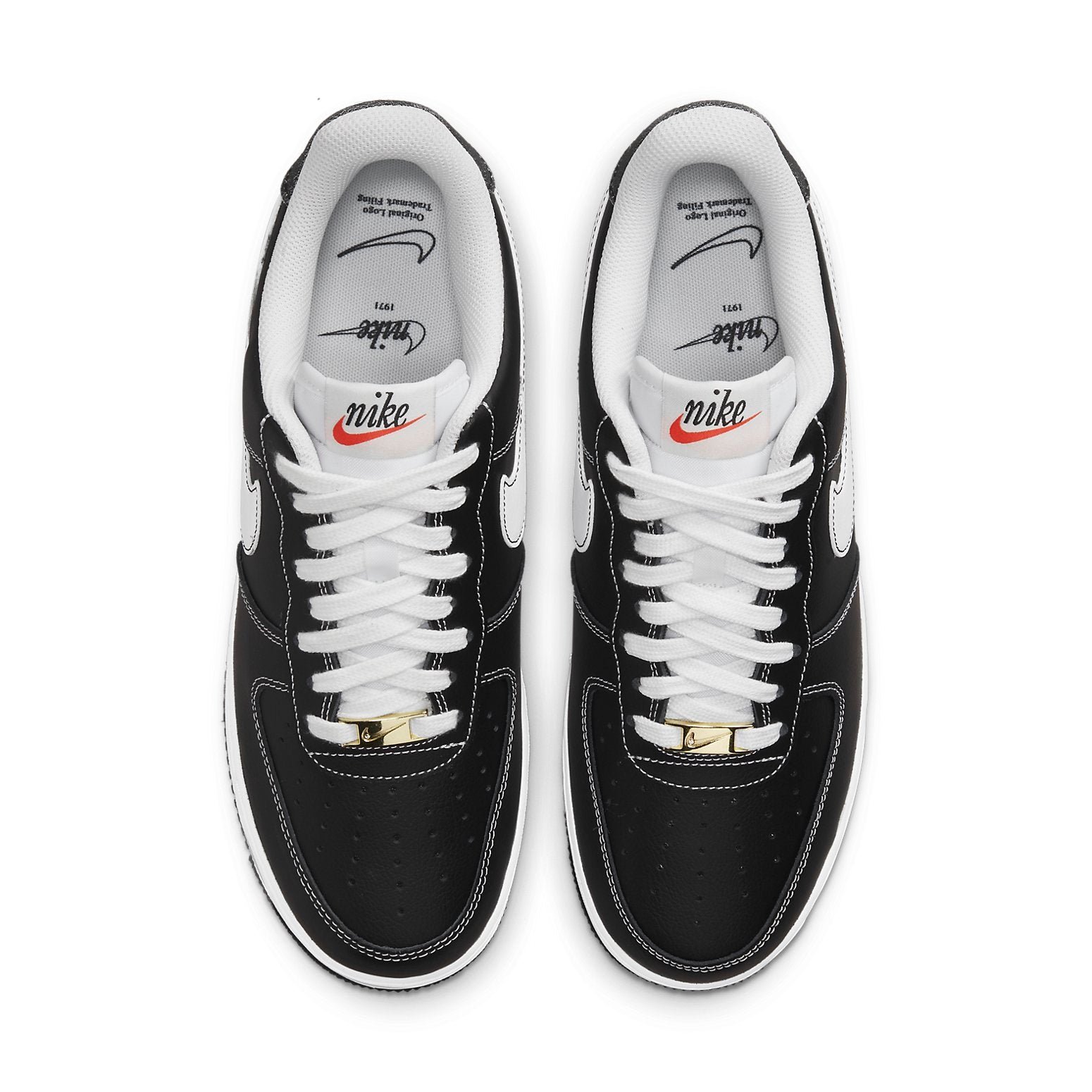 Nike Air Force 1 '07 'First Use - Black White' - HouseofKickz