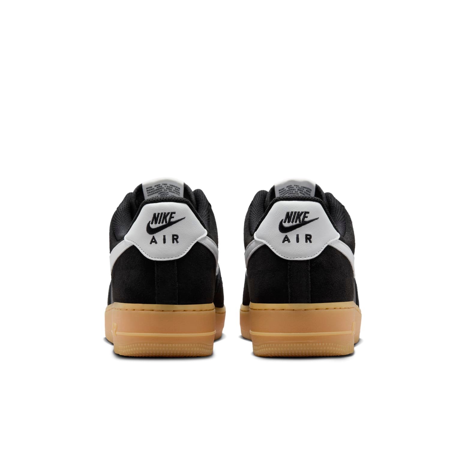 Nike Air Force 1 '07 LV8 'Black White Gum' - HouseofKickz