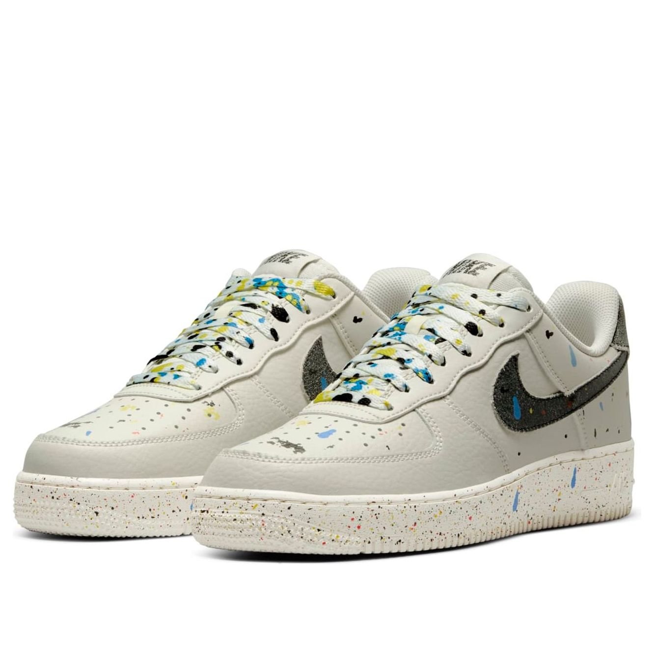 Nike Air Force 1 '07 LV8 'Paint Splatter - Light Bone' - HouseofKickz