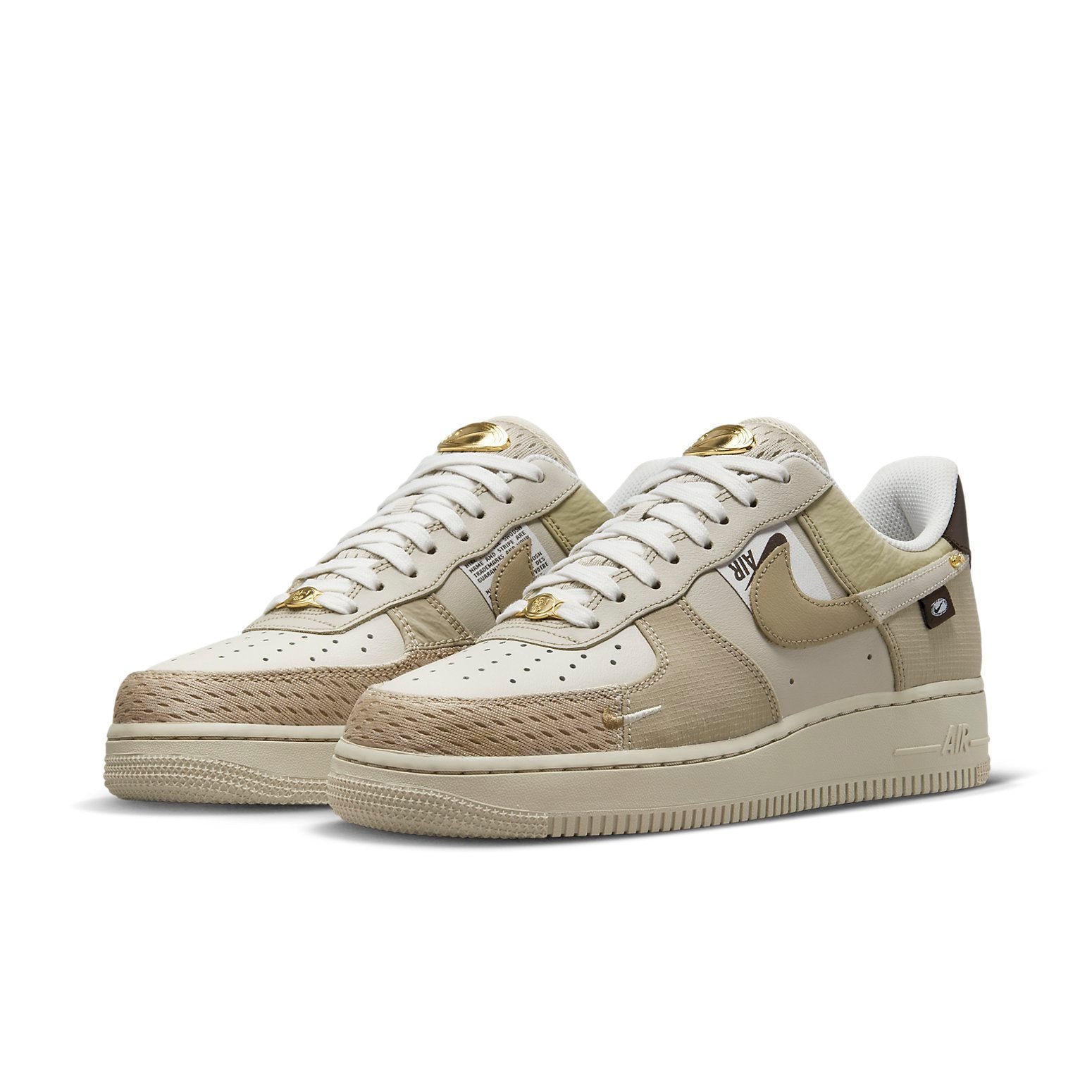 Nike Air Force 1 '07 LX 'Tan Bling' - HouseofKickz