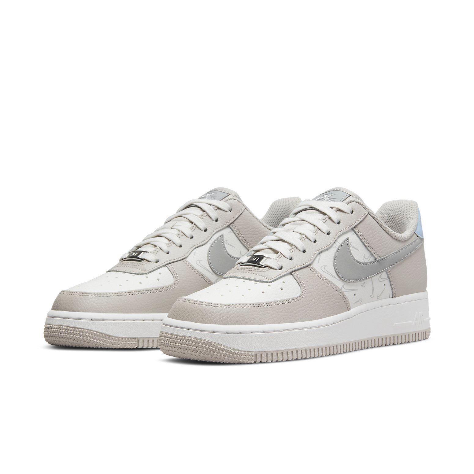 Nike Air Force 1 '07 'Reflective Swooshes' - HouseofKickz