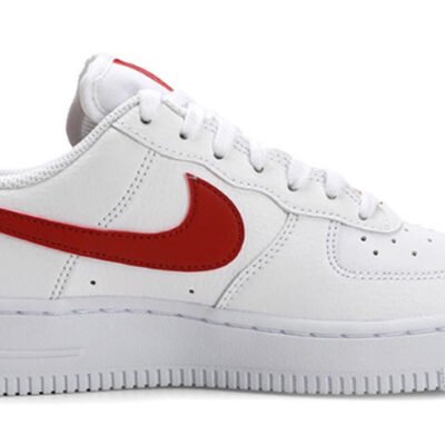 Nike Air Force 1 '07 'White Noble Red' - HouseofKickz