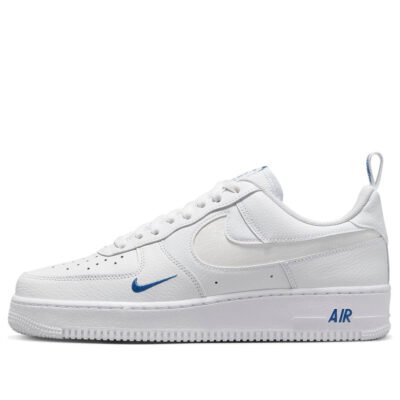 Nike Air Force 1 Low Cut Out 'Reflective Swoosh White Blue' - HouseofKickz