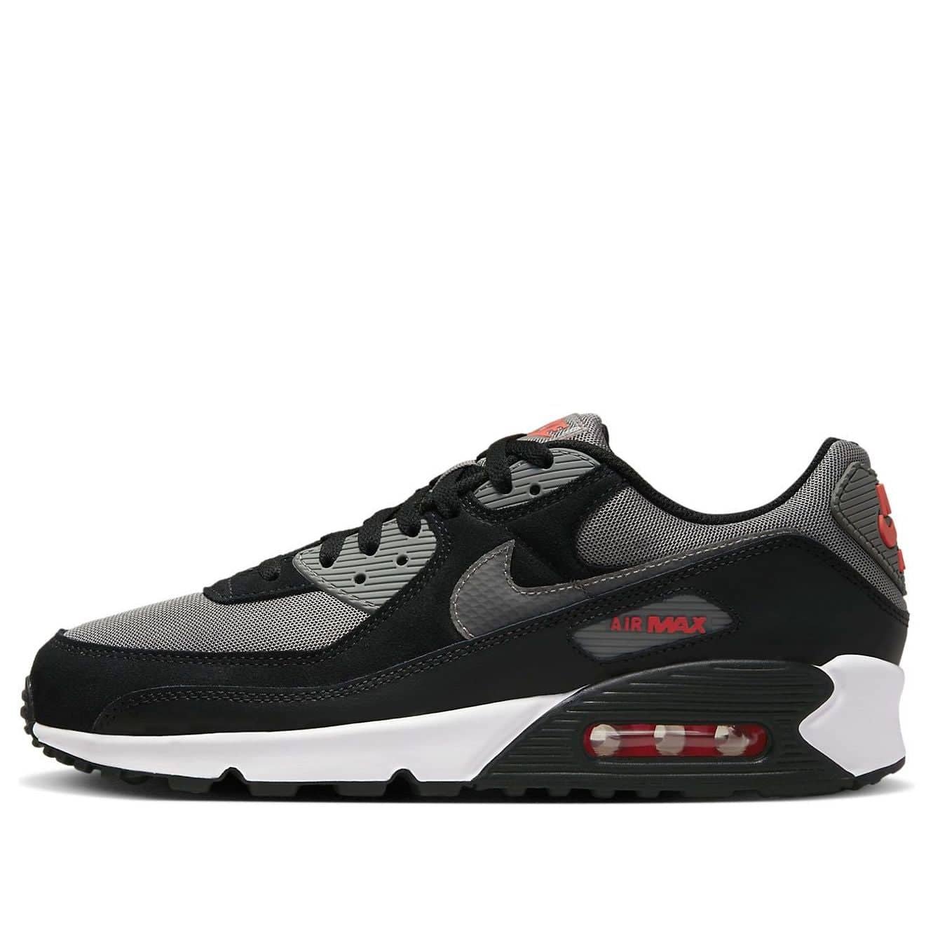 Nike Air Max 90 'Black Pewter Red' - HouseofKickz