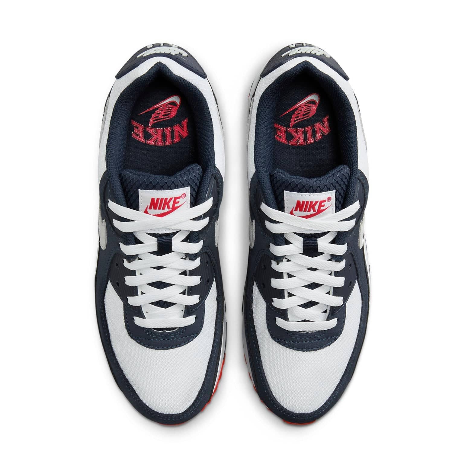 Nike Air Max 90 'Navy Crimson' - HouseofKickz