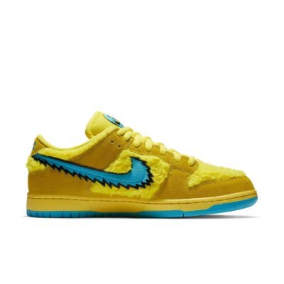 Nike x Grateful Dead SB Dunk Low 'Yellow Bear' - HouseofKickz
