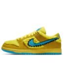 Nike x Grateful Dead SB Dunk Low 'Yellow Bear' - HouseofKickz