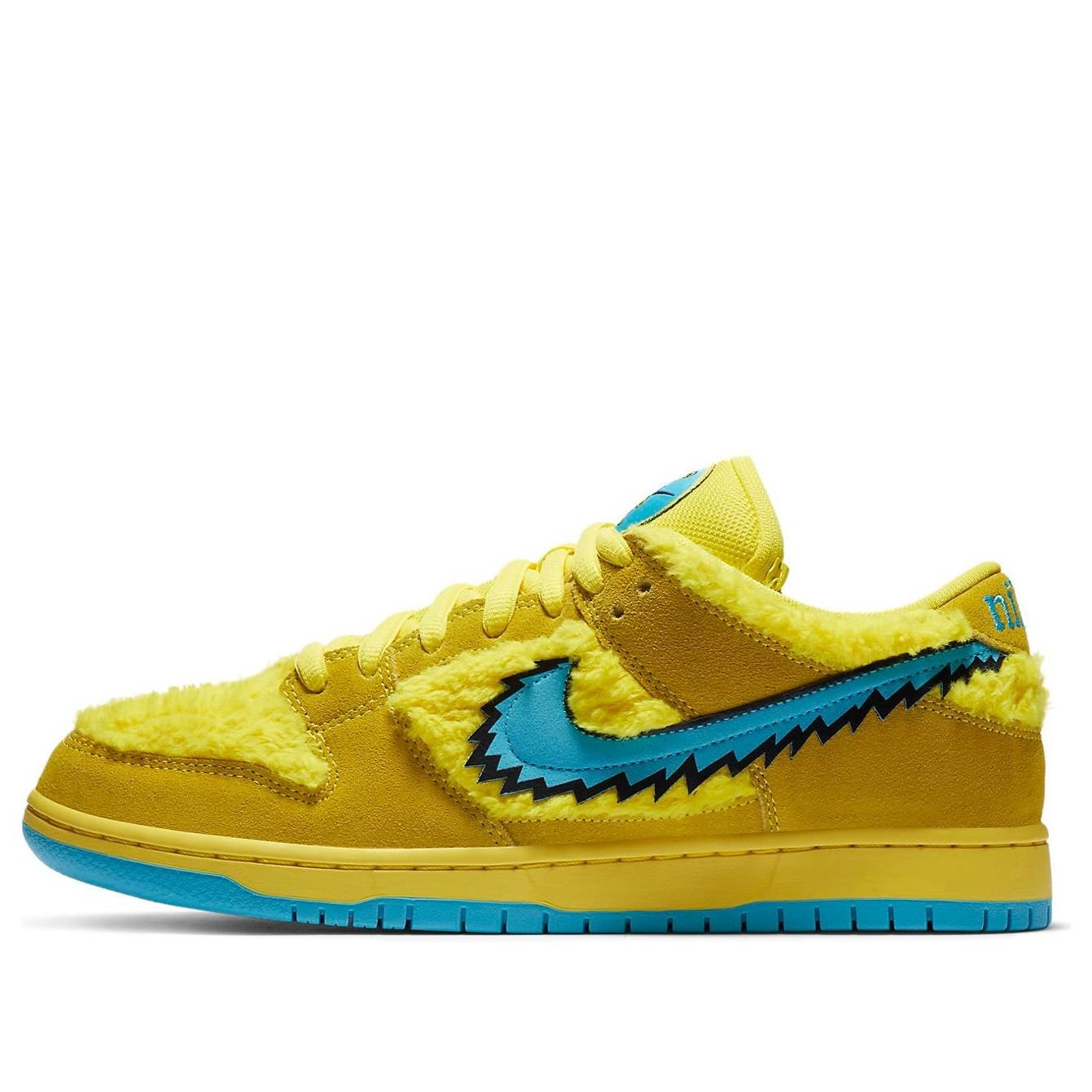 Nike x Grateful Dead SB Dunk Low 'Yellow Bear' - HouseofKickz