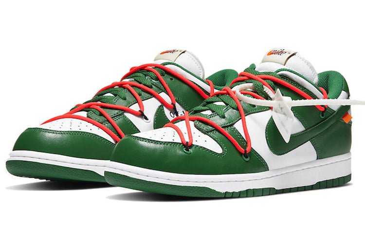 Nike x Off-White Dunk Low 'Pine Green' - HouseofKickz