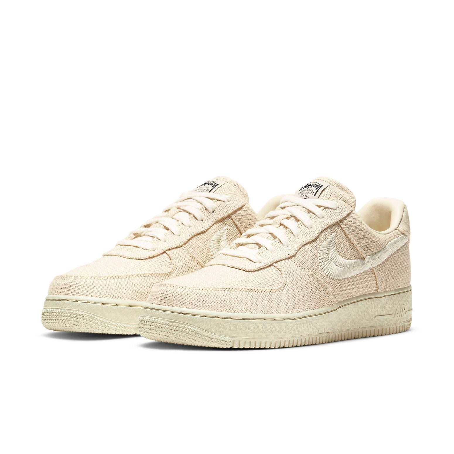 Nike x Stussy Air Force 1 Low 'Fossil' - Kicksgallery