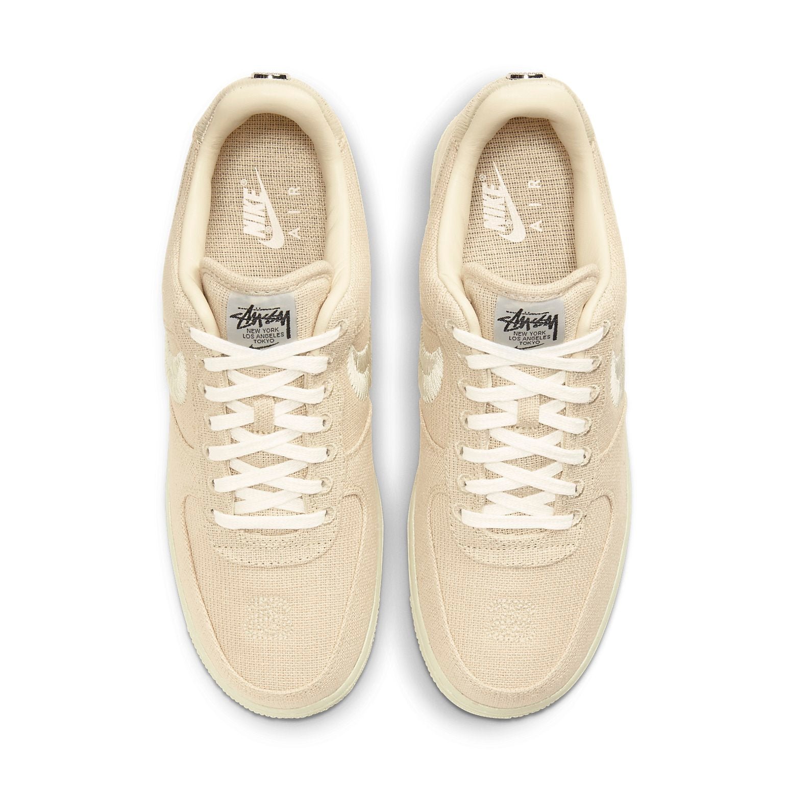 Nike x Stussy Air Force 1 Low 'Fossil' - Kicksgallery