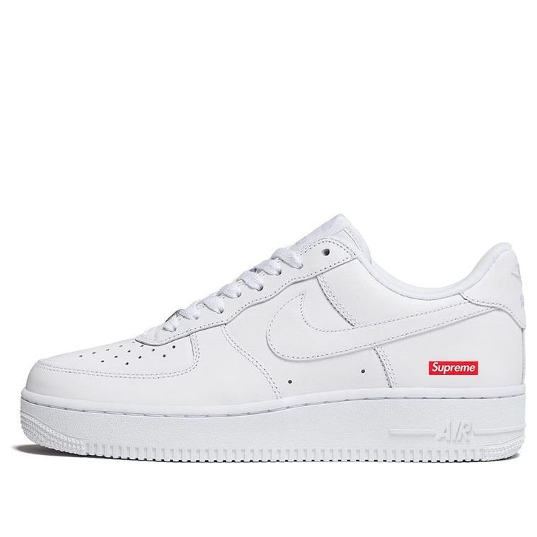 Nike x Supreme Air Force 1 Low 'Box Logo - White' - HouseofKickz