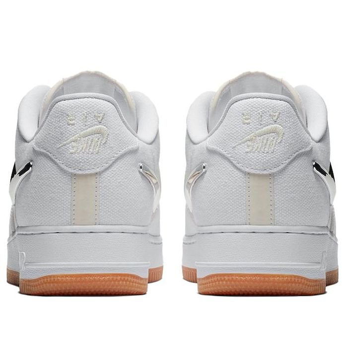 Nike x Travis Scott Air Force 1 'White' - Kicksgallery
