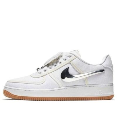 Nike x Travis Scott Air Force 1 'White' - Kicksgallery