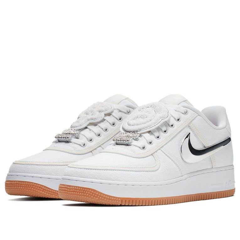Nike x Travis Scott Air Force 1 'White' - Kicksgallery