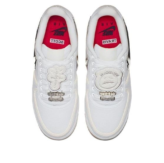 Nike x Travis Scott Air Force 1 'White' - Kicksgallery