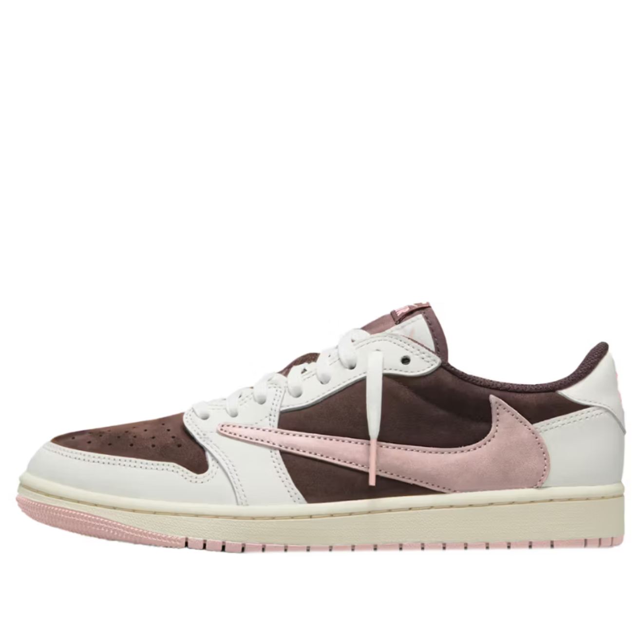 Travis Scott x Air Jordan 1 Low OG “Dark Pony/Pink Oxford“ - HouseofKickz