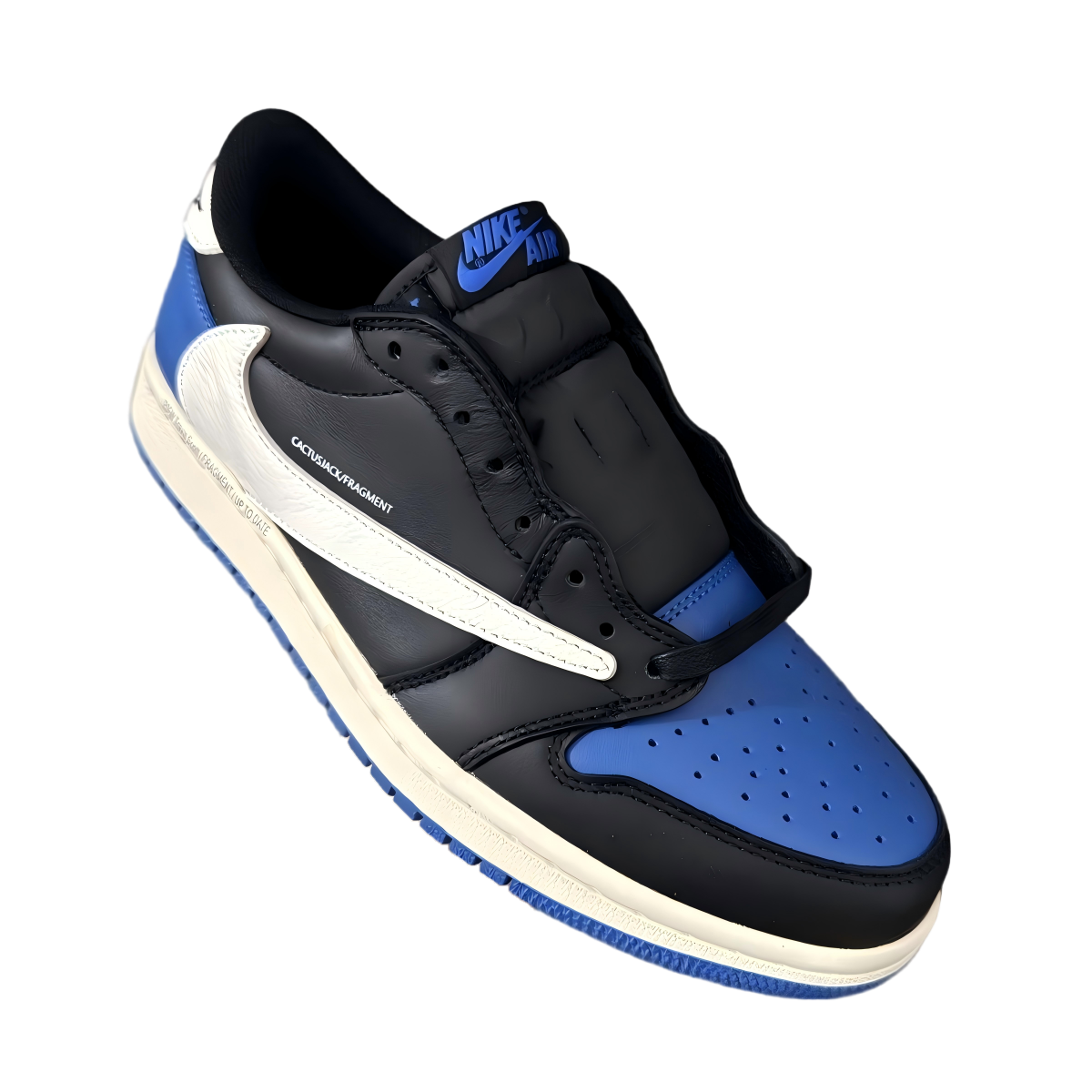 Travis Scott x Fragment Design x Air Jordan 1 Low Collaboration - HouseofKickz